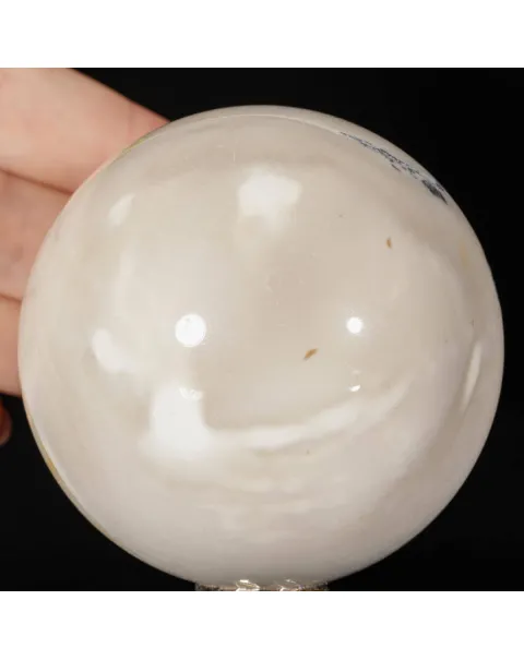 Sfera in Mookaite Bianca con Dendriti – Australia