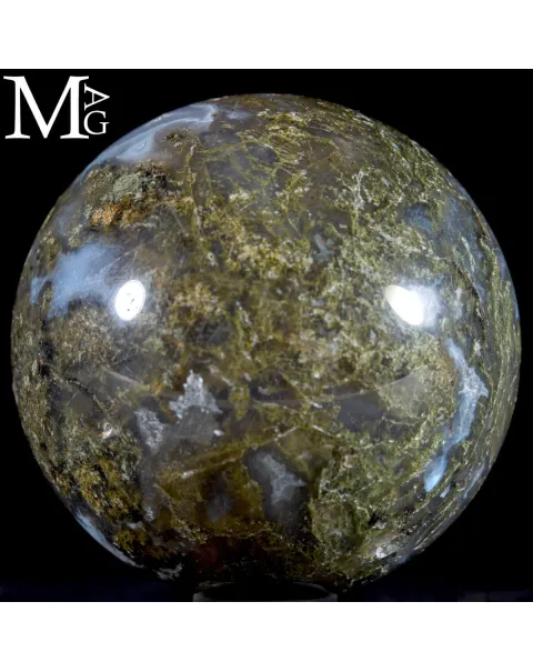 Sfera in Agata Muschiata.