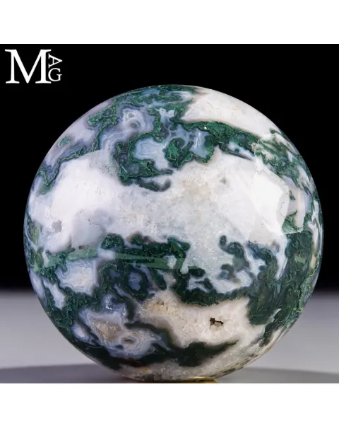 Sfera in Agata Muschiata – Madagascar