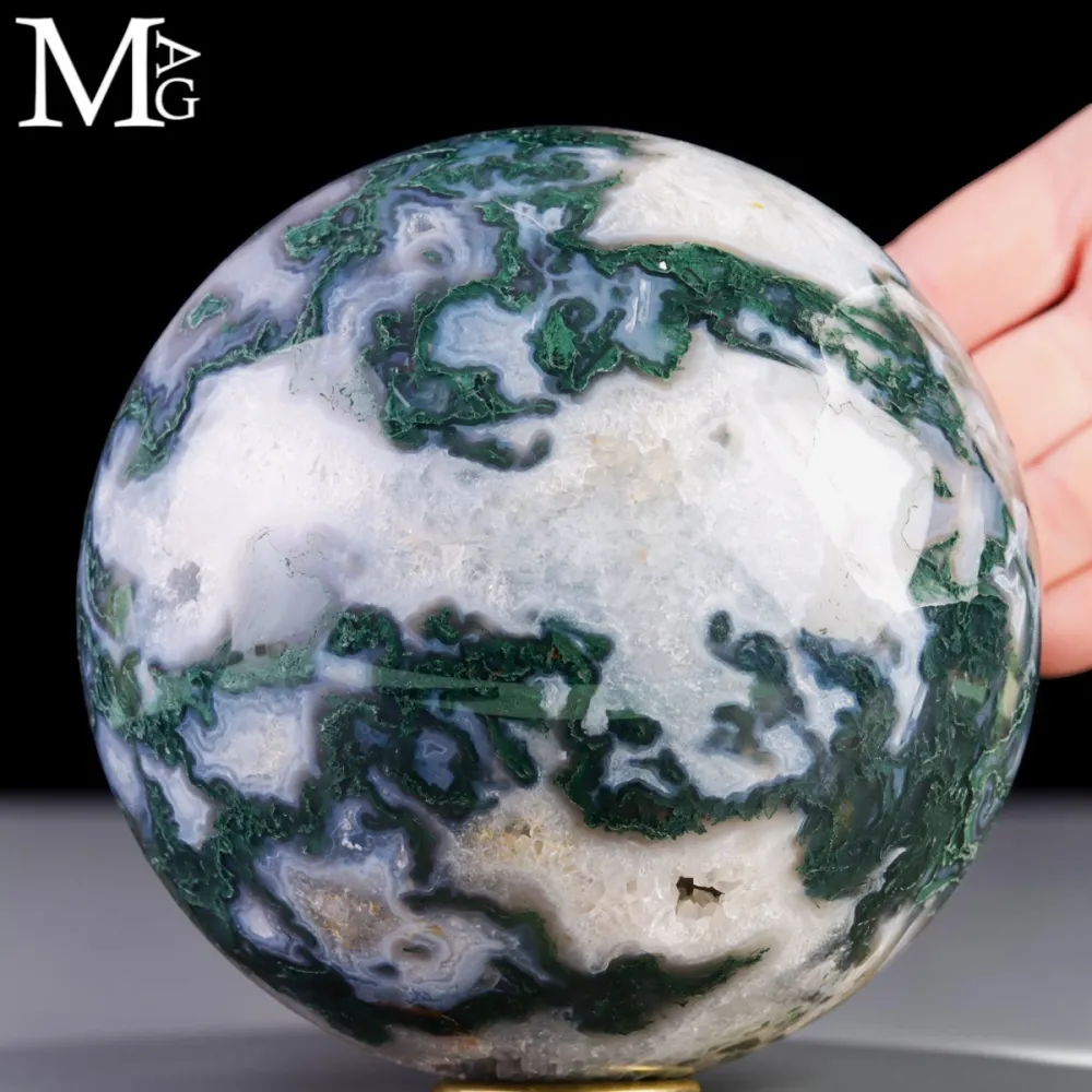 Sfera in Agata Muschiata – Madagascar