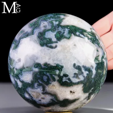 Sfera in Agata Muschiata – Madagascar