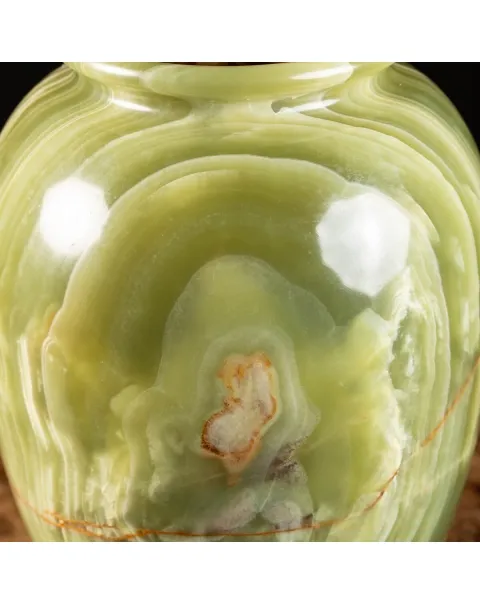 Vaso in Onice Verde