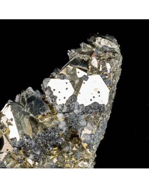 Cristalli di Pirite con Sfalerite