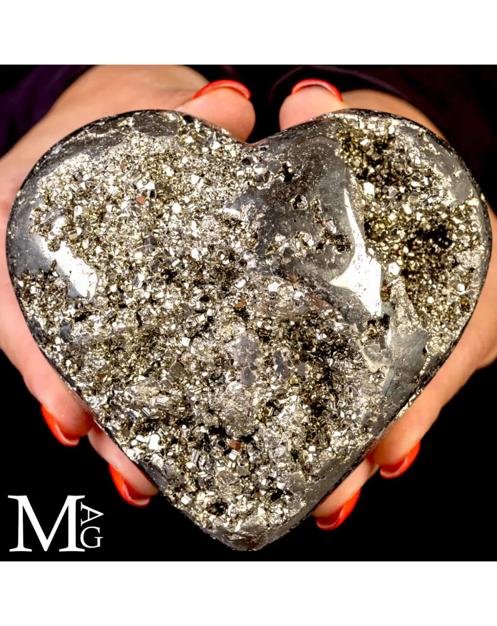 Cuore di Pirite del Perù.