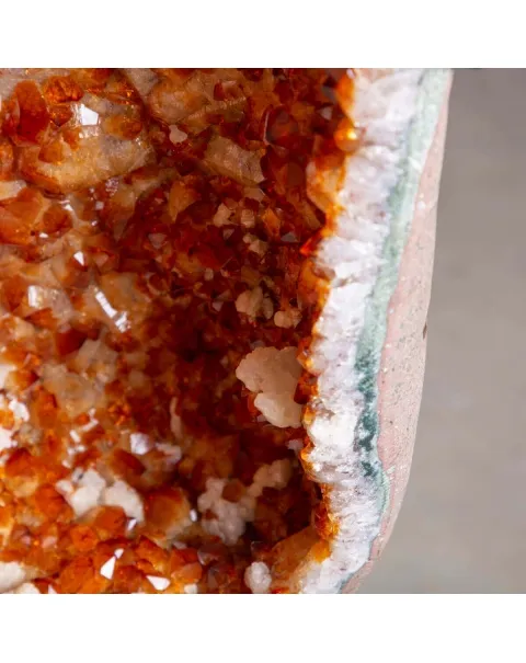 Geode di Quarzo Citrino