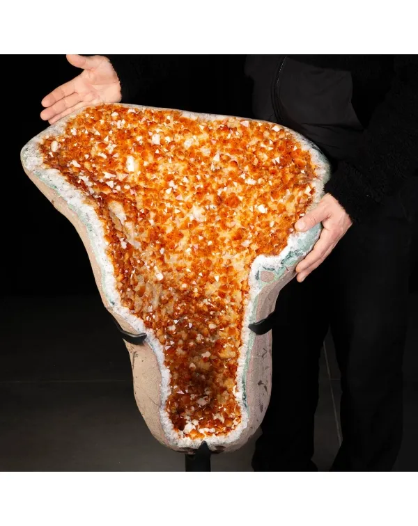 Geode di Quarzo Citrino