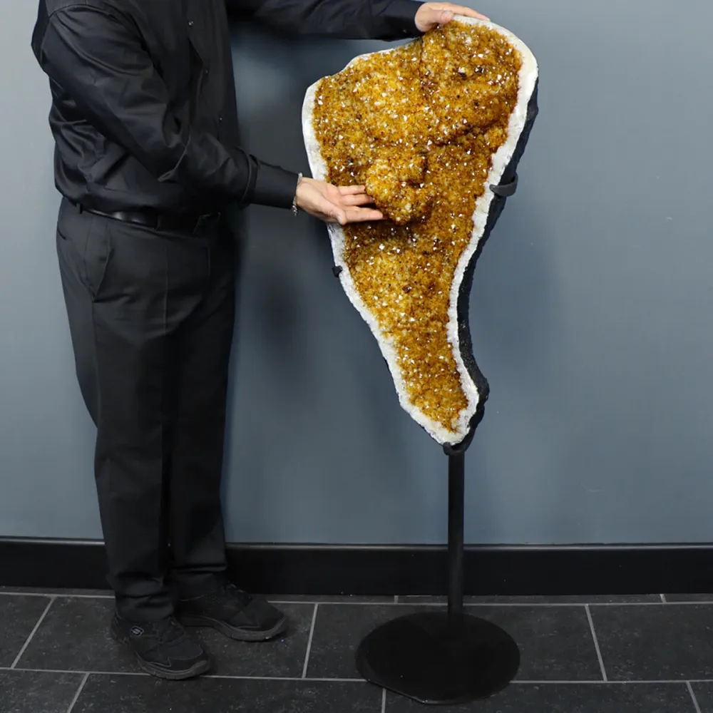 Geode di Quarzo Citrino