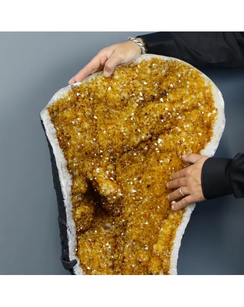 Geode di Quarzo Citrino
