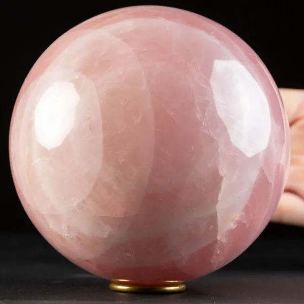 Sfera di Quarzo Rosa