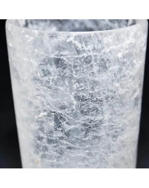 Bicchiere di Quarzo dell'Himalaya - Unico e Potente.