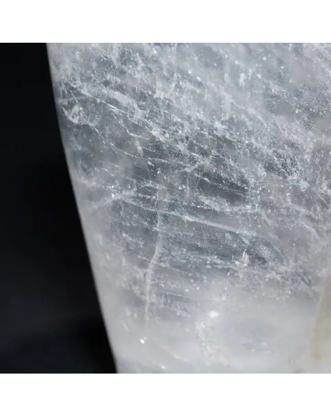 Bicchiere di Quarzo Himalayano - Energia e Purezza.