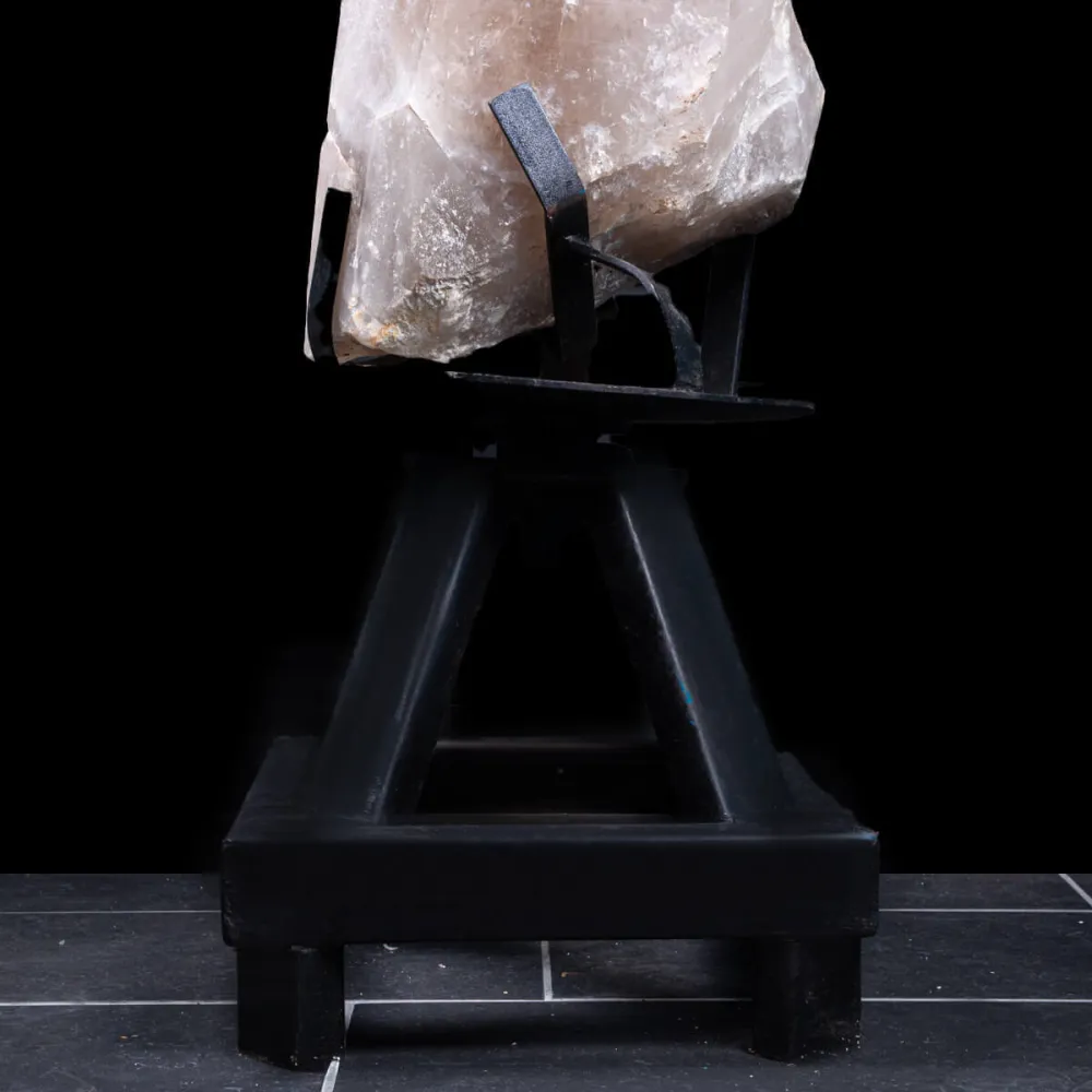 Quartz Himalayen Blanc Naturel – 2,8 Lb, Cristal Clair, Pièce Unique