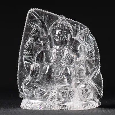 Statua Lord Ganesh in Quarzo 