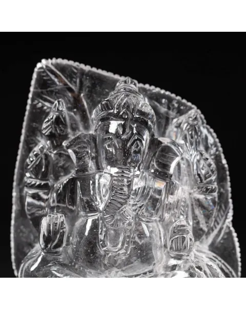 Statua Lord Ganesh in Quarzo 