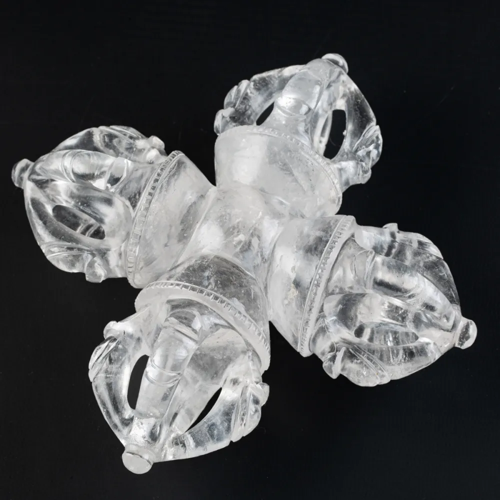 Vajra (Vishvavajra) in Quarzo