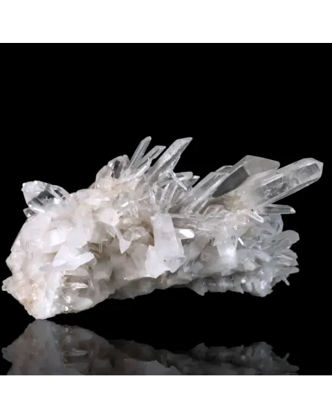 Cristalli di Quarzo Ialino e Striature Lemuriane –  Colombia