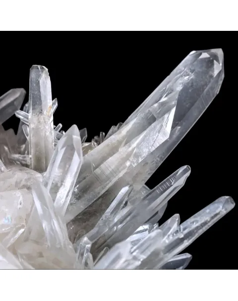 Cristalli di Quarzo Ialino e Striature Lemuriane –  Colombia