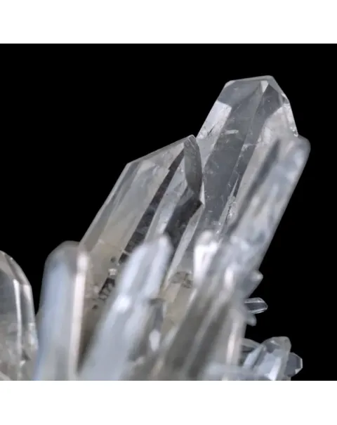 Cristalli di Quarzo Ialino e Striature Lemuriane –  Colombia