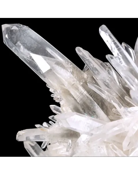 Cristalli di Quarzo Ialino e Striature Lemuriane –  Colombia