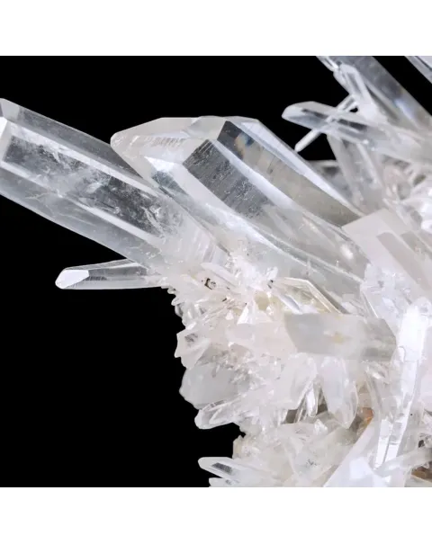 Cristalli di Quarzo Ialino e Striature Lemuriane –  Colombia