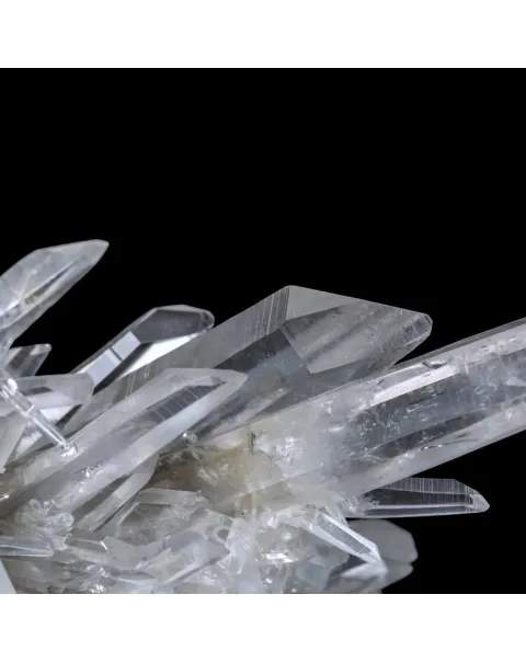 Cristalli di Quarzo Ialino e Striature Lemuriane –  Colombia