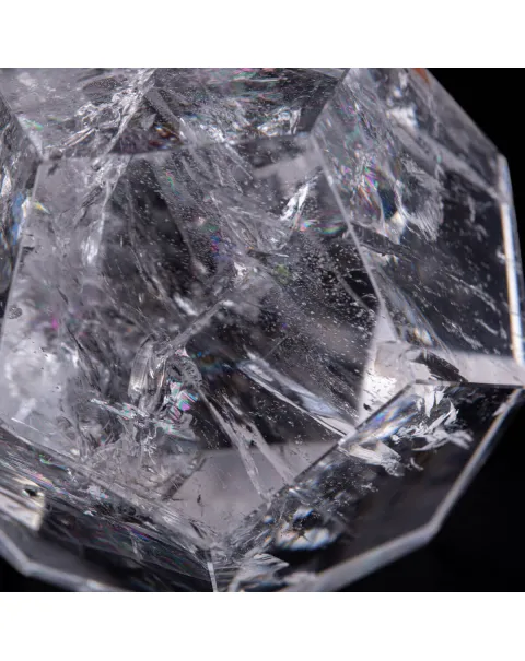 Dodecaedro in Quarzo: Geometria Sacra dell'Universo.