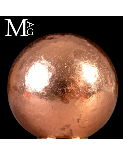 Sfera Solida in Rame Nativo – Essenza Primordiale della Terra.