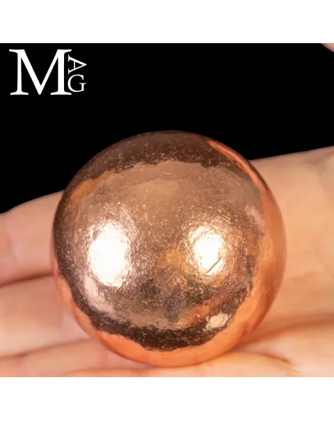Sfera Solida in Rame Nativo – Essenza Primordiale della Terra.