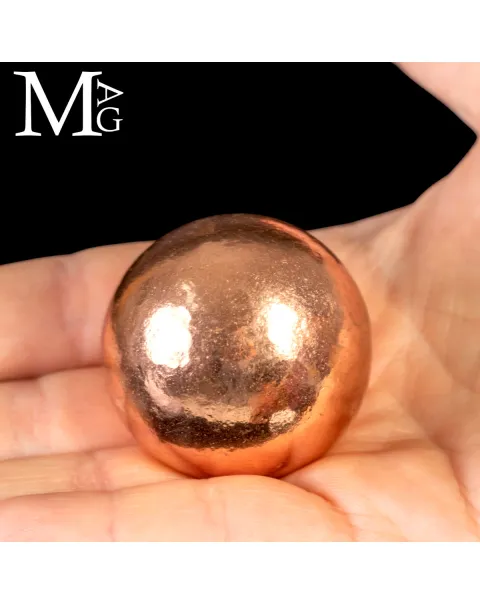 Sfera Solida in Rame Nativo – Essenza Primordiale della Terra.