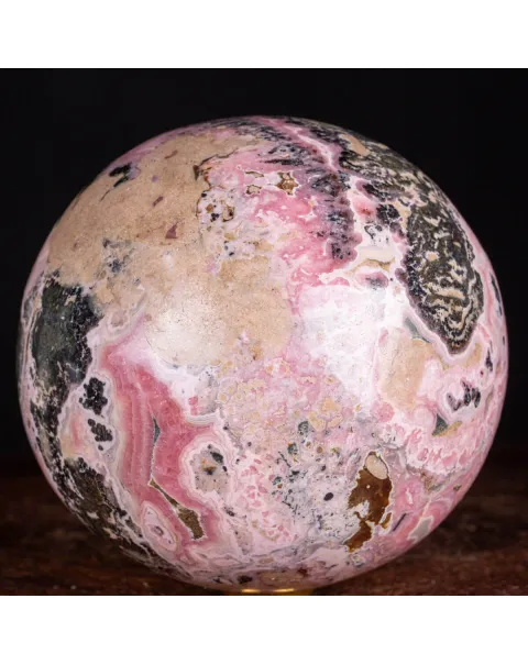 Grande Sfera in Rodocrosite