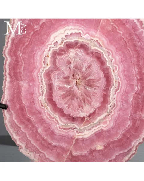 Fetta di Stalactite di Rodocrosite.