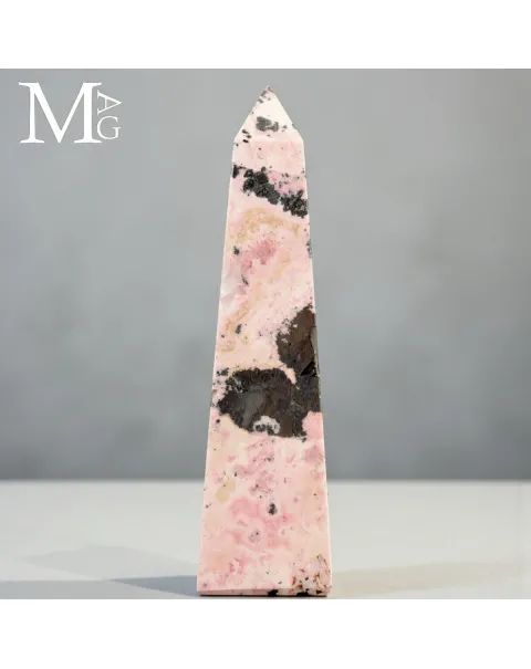 Torre in Rodonite con Galena – Perù
