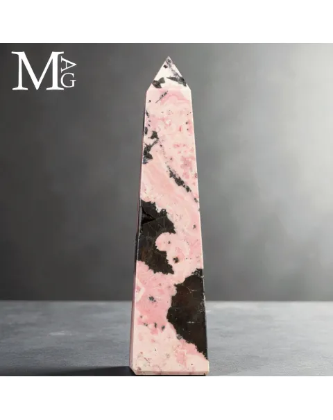 Torre in Rodonite con Galena – Perù