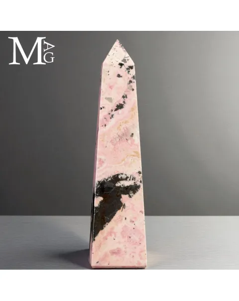 Torre in Rodonite con Galena – Perù