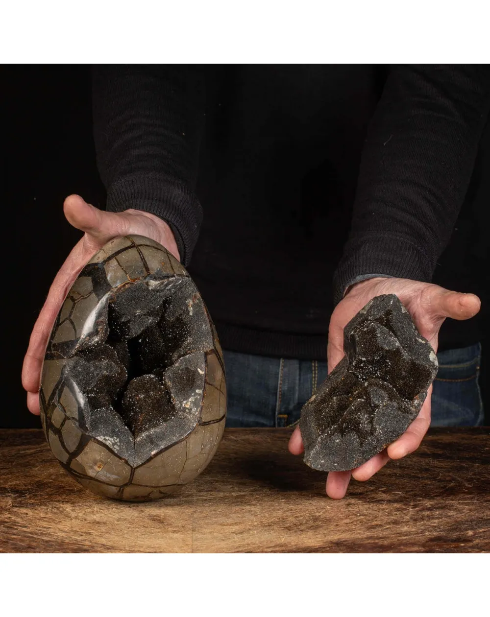 Uovo in Septaria con Geode