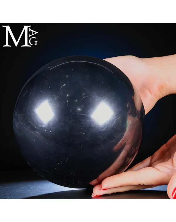 Sfera di Shungite Naturale – Energia primordiale...
