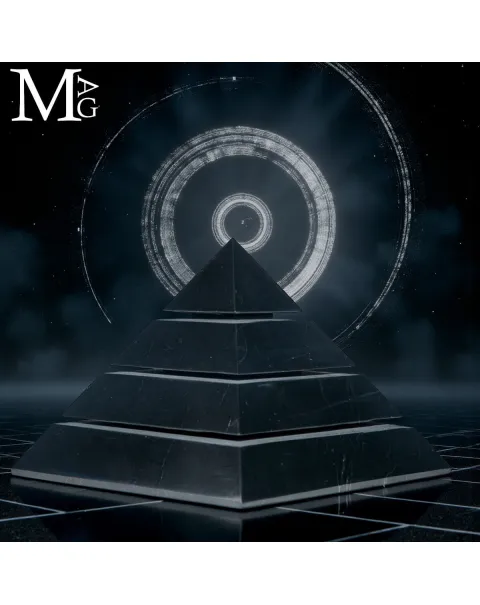 Apice del Silenzio – Piramide in Shungite, Geometria Primordiale.