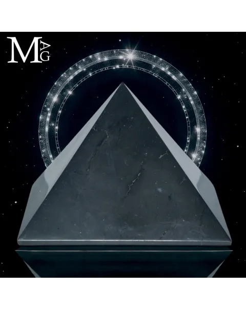 Piramide in Shungite - Asse del Nord - Geometria di Radicamento