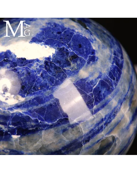 Sfera in Sodalite – Geometrie Celesti
