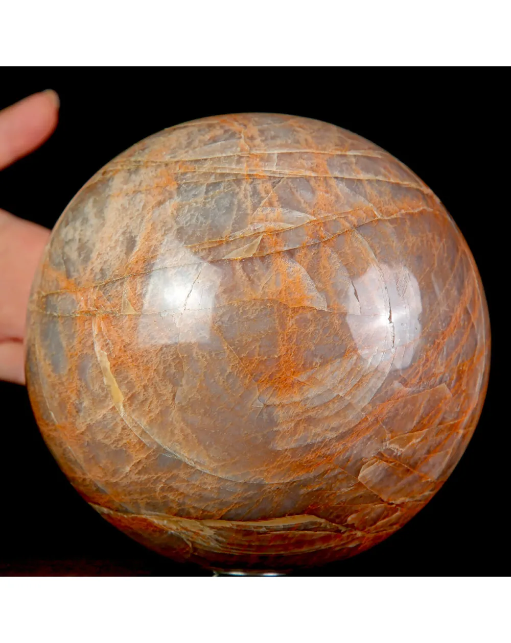 Sfera di Sunstone del Madagascar – Energia del Sole.