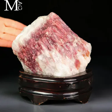 Tormalina Rosa – Cristalli di Rubellite in Matri...