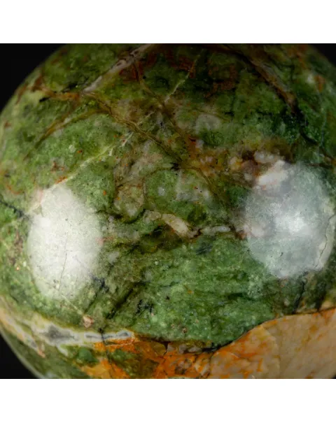 Sfera di Unakite Verde.