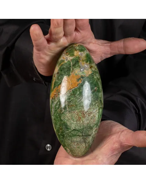 Unakite Shiva Lingam Healing Energy.