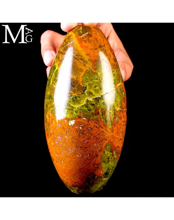 Shiva Lingam in Unakite – Madagascar