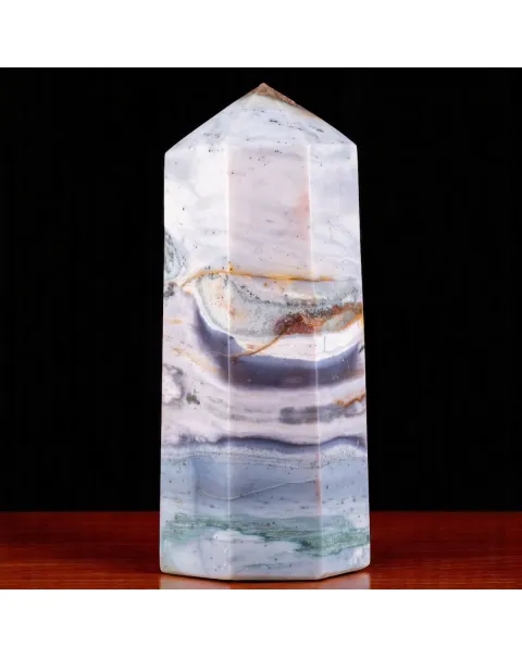 Punta Levigata in Wave Jasper