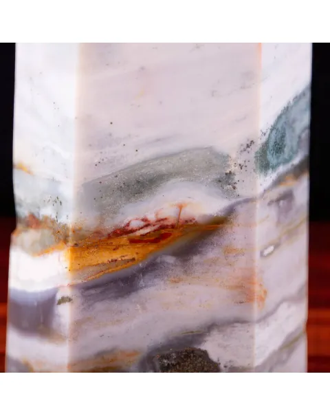 Punta Levigata in Wave Jasper