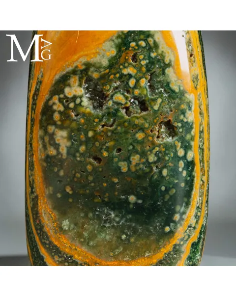 Ocean Jasper – Con Ocellature e Stratificazioni.