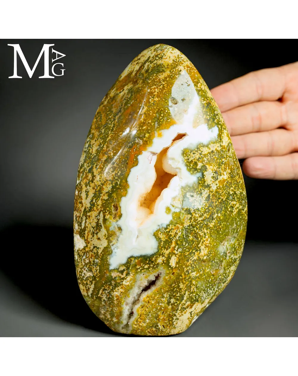 Diaspro Oceanico con geode – Madagascar