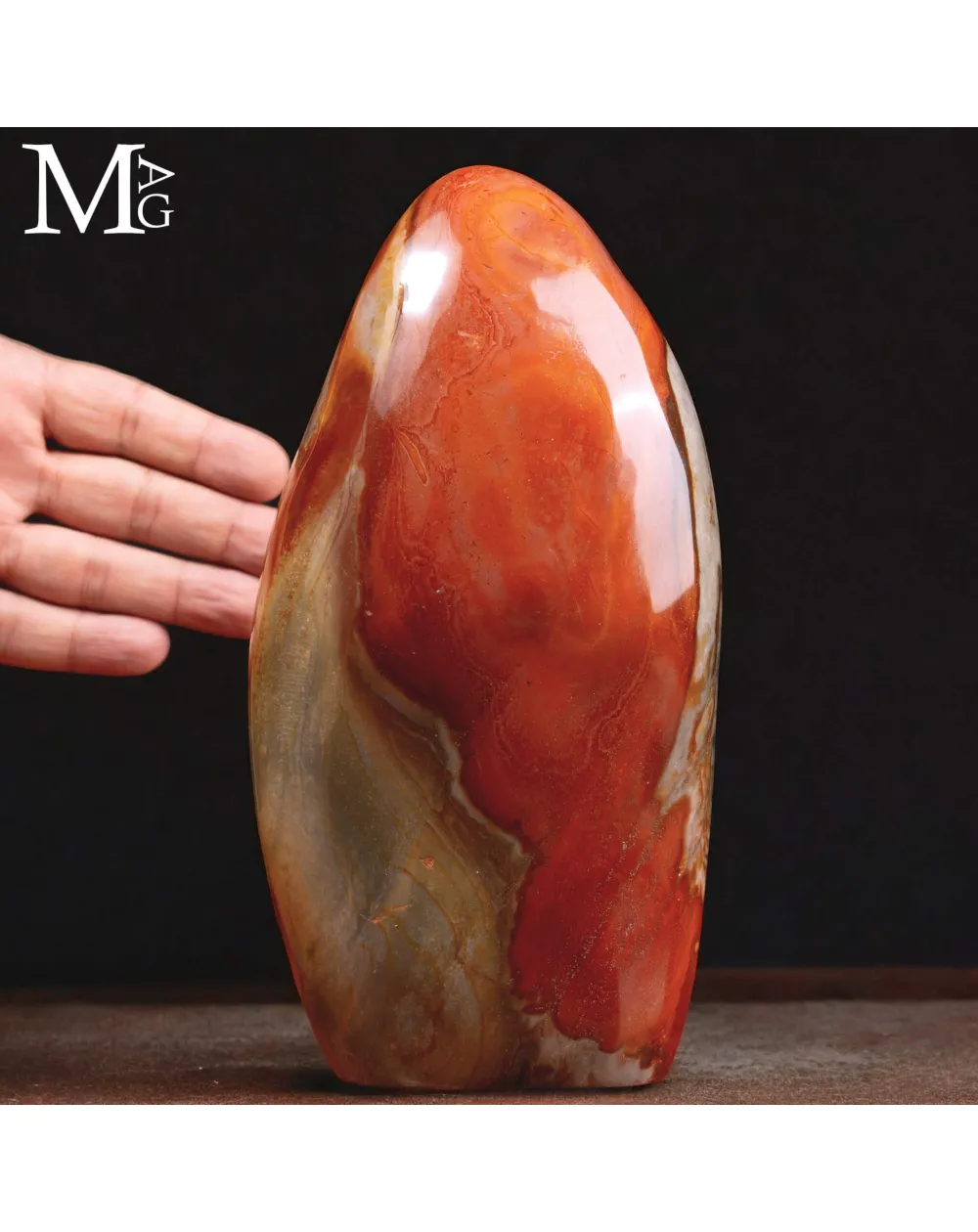 Diaspro Policromo del Madagascar – Scultura Naturale