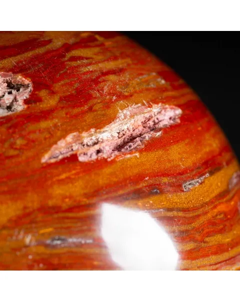 Sfera in Diaspro Rosso